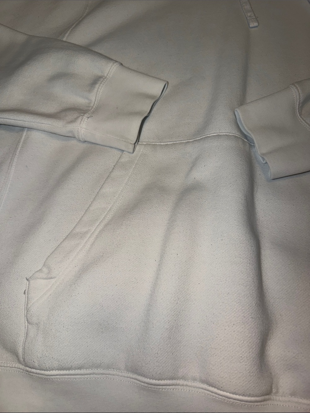 Nike Men's white Club Pullover Fleece Hoodie size XL - Picture 3 of 8